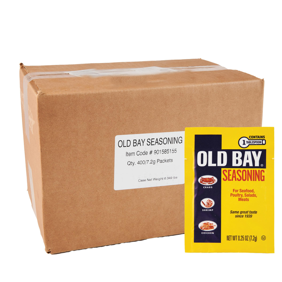 OLD BAY seasoning — unique blend of spices for seafood and more