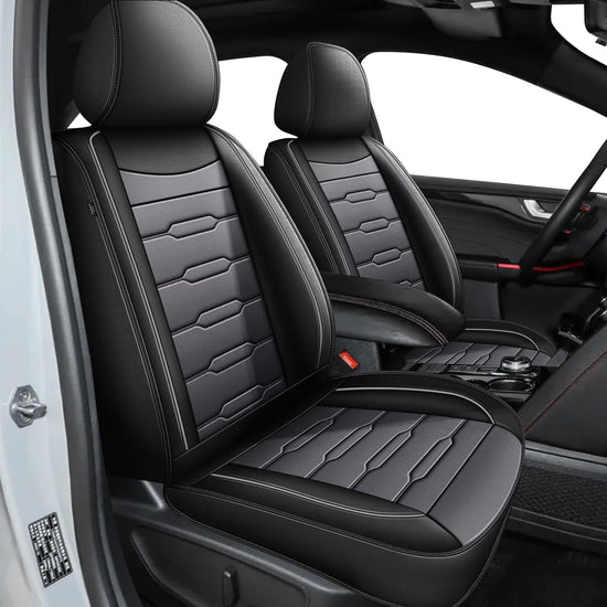 AOMSAZTO front leather car seat cover - Custom fit for Ford Escape 2001-2026
