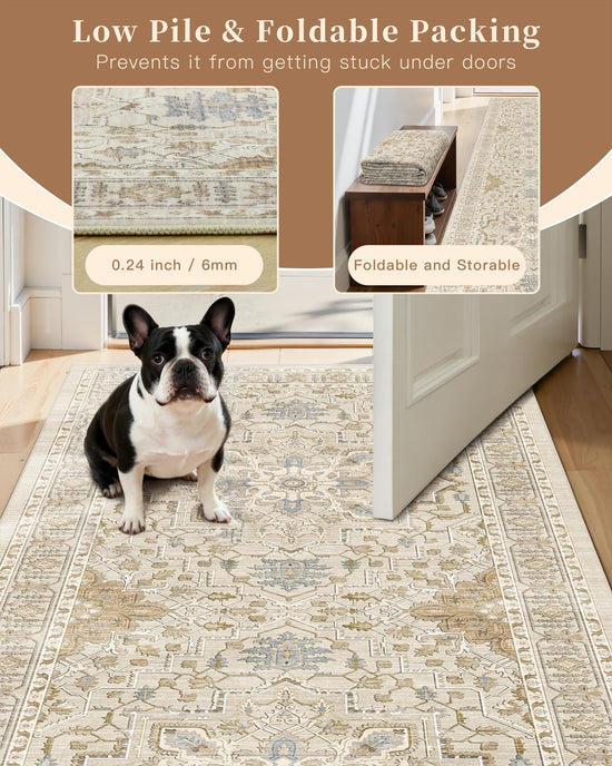 Madane rug — runner design with unique pattern and texture