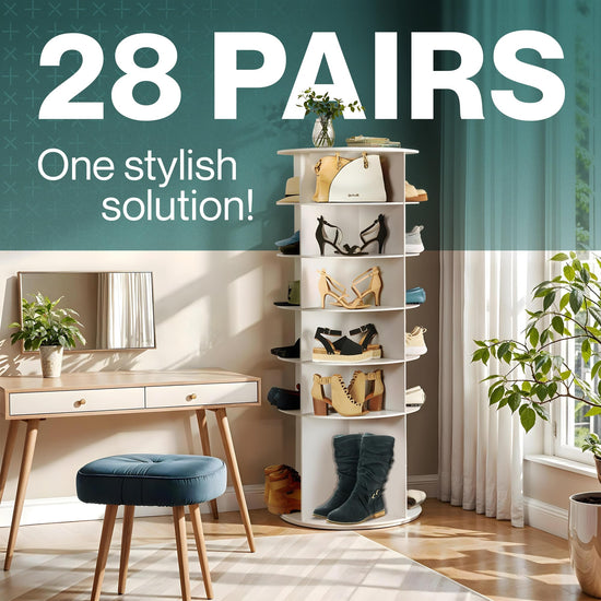 SHELF — 360-degree rotating shoe rack by LOFT & Ivy