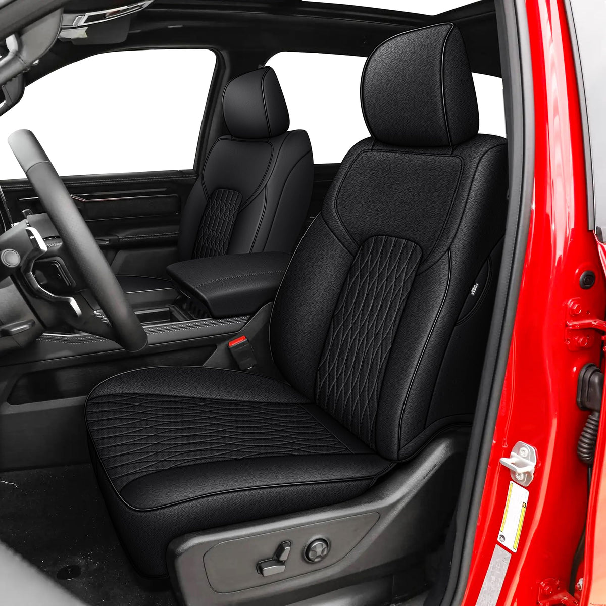 AOMSAZTO vehicle seat cover - Custom fit leather for Dodge RAM 1500 2019-2026