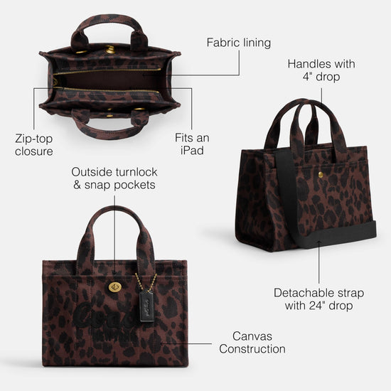 Coach handbag — cargo tote 26 design