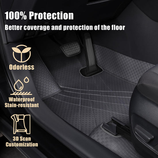 EKR vehicle mat — leatherette floor mats for Honda Accord 2013-2017