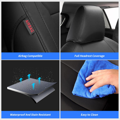 coverdream car seat covers - custom fit for 2019-2026 Toyota Corolla hatchback
