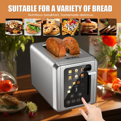WHALL toaster — Smart digital design with touch screen and memory function