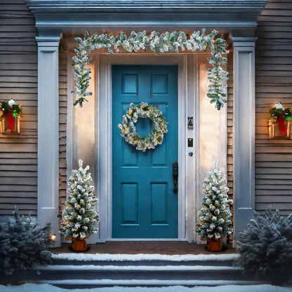 Edergoo prelit Christmas trees - prelit design for easy setup and decoration.