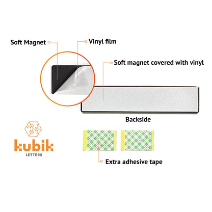 Signage — Kubik letters dishwasher magnetSignage — Kubik letters magnet for dishwasher useSignage — Kubik letters magnet for dishwashersSignage — Kubik letters magnet designed for dishwashers