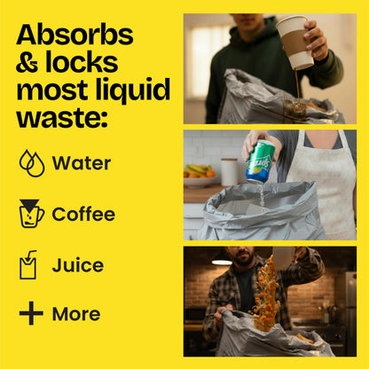 Waste bag — Glad ForceFlex MaxStrength leakGuard with lemon scent, 90 count