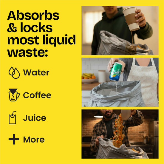Waste bag — Glad ForceFlex MaxStrength leakGuard with lemon scent, 90 count