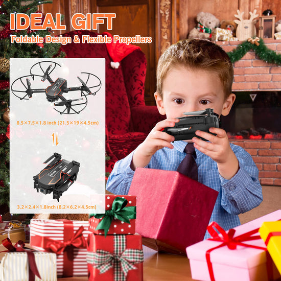 AVIALOGIC Mini drone with camera - 1080P HD live video and altitude hold capabilities