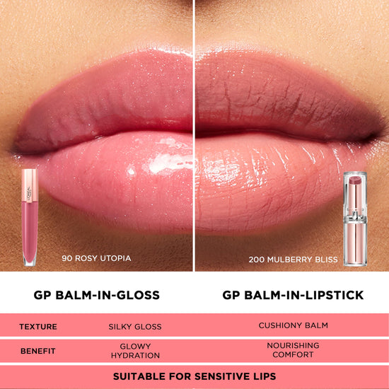 Glow Paradise lip balm — hydrating flavored balm