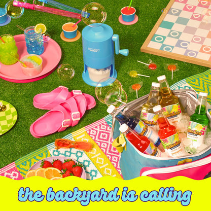 Hawaiian Shaved Ice S777 snow cone and shaved ice machine with adjustable blade knob