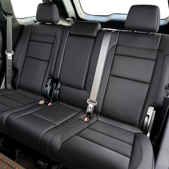 AOMSAZTO vehicle seat cover - custom fit waterproof car seat protectors in black