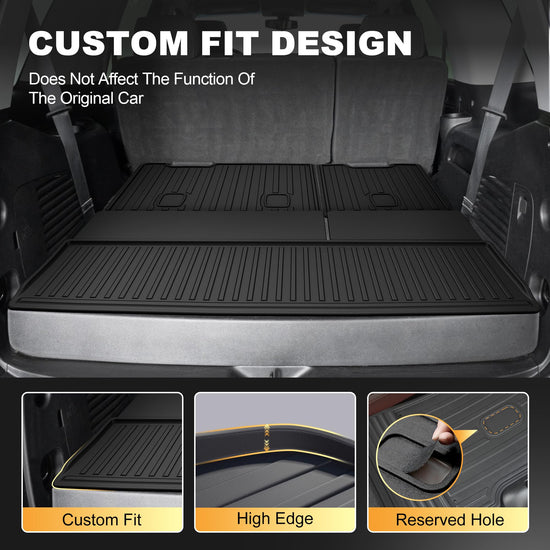 AOMSAZTO vehicle mat — All weather protection for 2015-2020 Chevy Tahoe/GMC Yukon