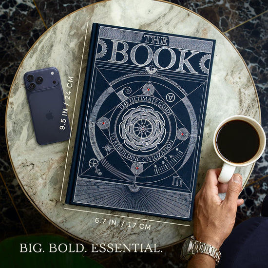 The Book — ultimate guide to rebuilding a civilization with illustrations and insights