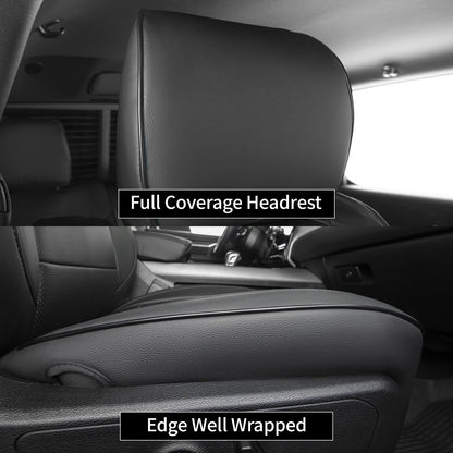 EKR Ram 2500 seat covers - Custom fit faux leather full set for Dodge Ram 2500/3500 2012-2026