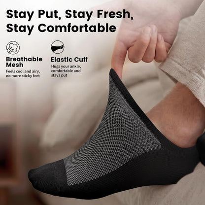 Wernies no show socks with non slip grips for men, low cut ankle casual cotton socks 6-13Wernies no show socks — low cut ankle socks with non slip grips for men 6-13