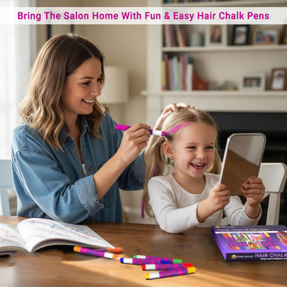 Desire Deluxe hair coloring agent — 10 washable color pens for kids and teens