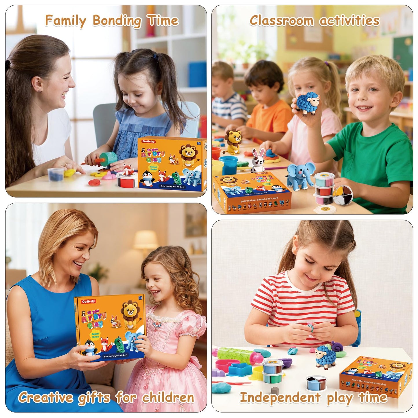 Air Dry Clay Kit for Kids