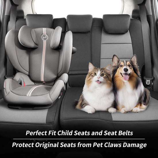 coverdream Highlander leather seat covers – luxury waterproof protection for Toyota Highlander SUV 2020-2026