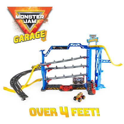 Monster Jam - toy vehicle set with monster trucks and accessories.