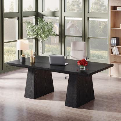 Tribesigns 63-inch desk with executive design and ample workspace.