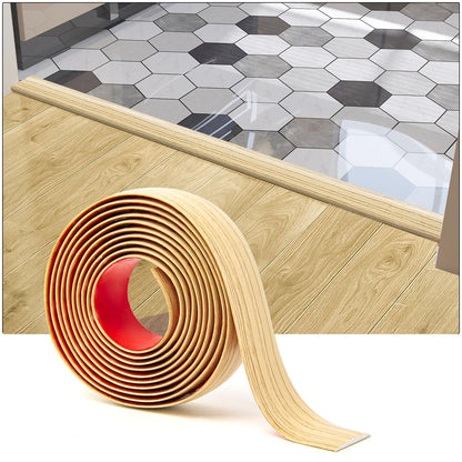 Art3d self adhesive vinyl floor transition strip — versatile laminate floor divider strip