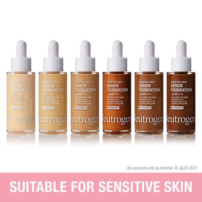 Skin foundation concealer — Neutrogena formula for flawless coverage.