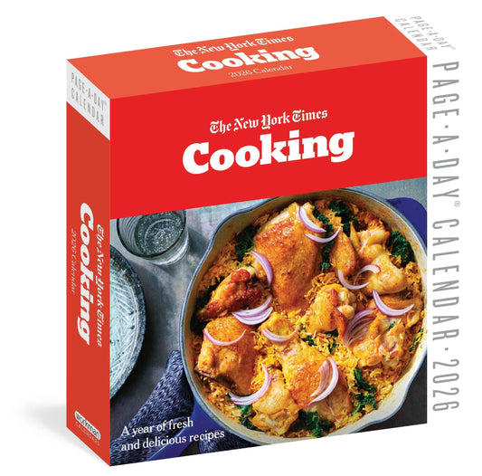 New York Times Cooking Page-A-Day Calendar 2026 — Fresh and delicious recipes for the year