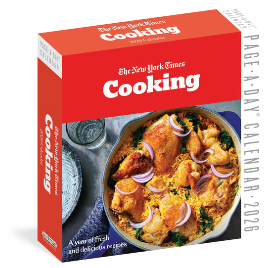 New York Times Cooking Page-A-Day Calendar 2026 — Fresh and delicious recipes for the year