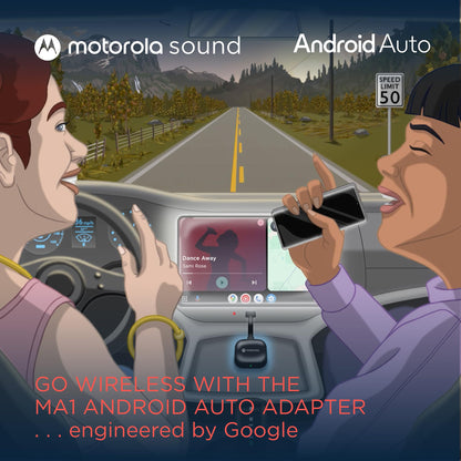 Electronic adapter — Google authorized wireless Android Auto car adapter