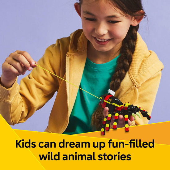 LEGO Creator 3 in 1 Wild Animals toy - 3 build options: spider, scorpion, snake - 31159