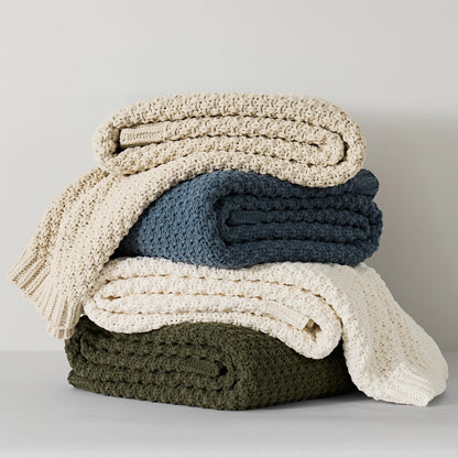 Blanket — Chunky chenille design by Evergracehome
