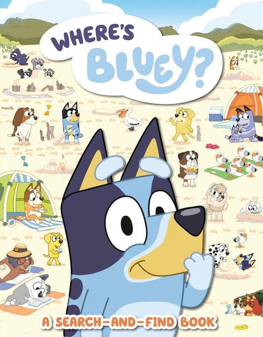 Where's Bluey? — a search-and-find adventure book for kids