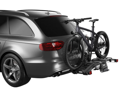 Thule transport rack — E-bike compatible and tool-free installation