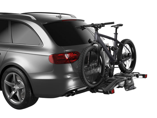 Thule transport rack — E-bike compatible and tool-free installation