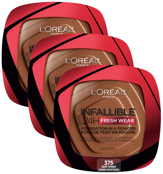 L’Oréal Paris L'Oreal Paris Infallible Fresh Wear Foundation in a Powder Up to 24H Wear oz