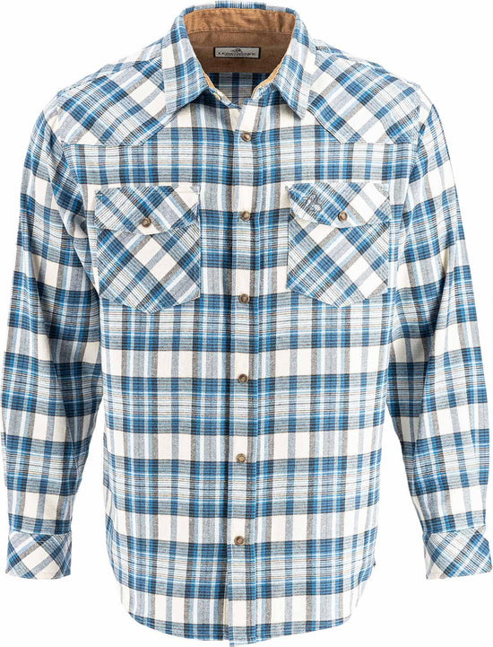 Shirt — Western brushed cotton flannel by Legendary Whitetails