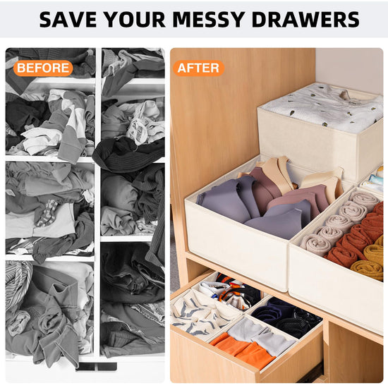Caddy — Foldable fabric organizers for clothing and accessories