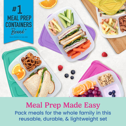 Bentgo meal holder — 3-compartment design for easy meal prep and storage
