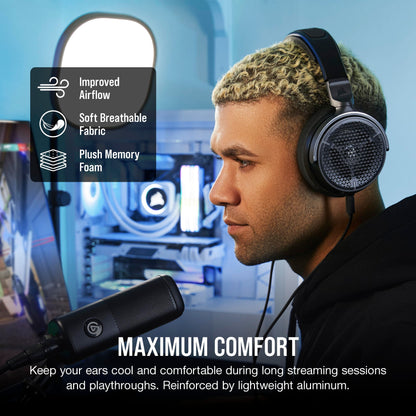 Corsair Virtuoso RGB wireless headphones — multiplatform gaming compatibility