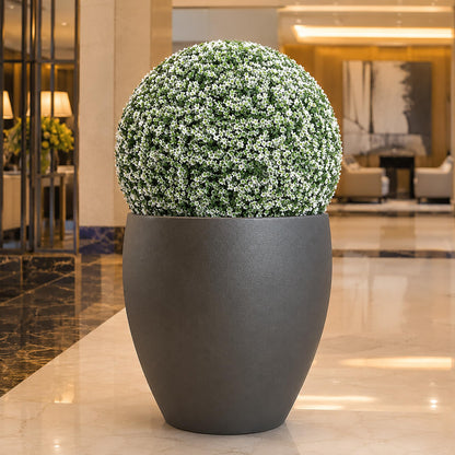 Artificial plant - 3rd Street Inn topiary ball for indoor and outdoor use