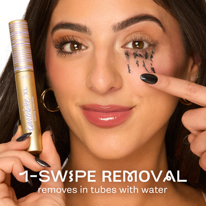 tarte tartelette XL mascara — lash extensions in a tube with peptide