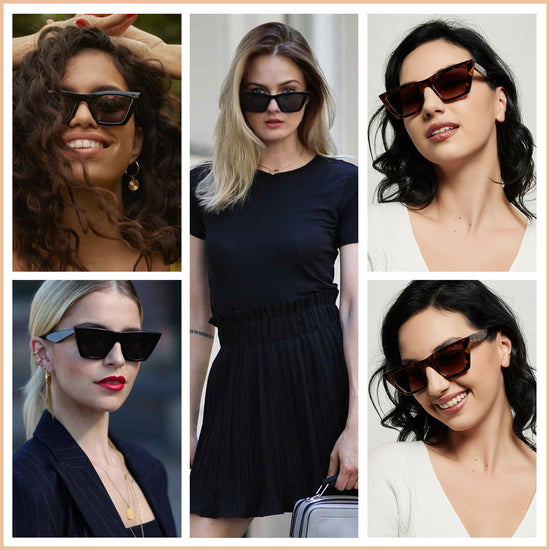 Sunglasses — Andwood polarized cat eye frames for women