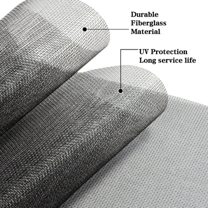 Door replacement — Durable fiberglass screen mesh by Tooltriz