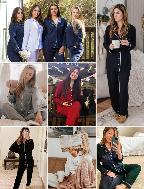 Leikar pajamas — soft viscose nursing and postpartum sleepwear set