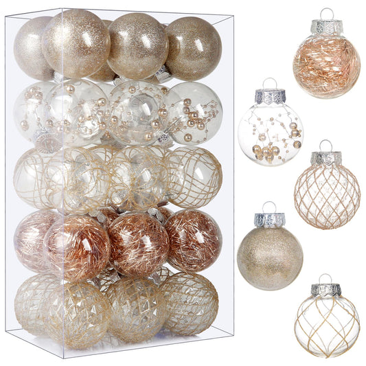 HANGING_ORNAMENT — shatterproof Christmas ball decoration set