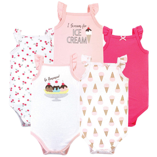 Hudson Baby leotard — cotton sleeveless design for unisex babies