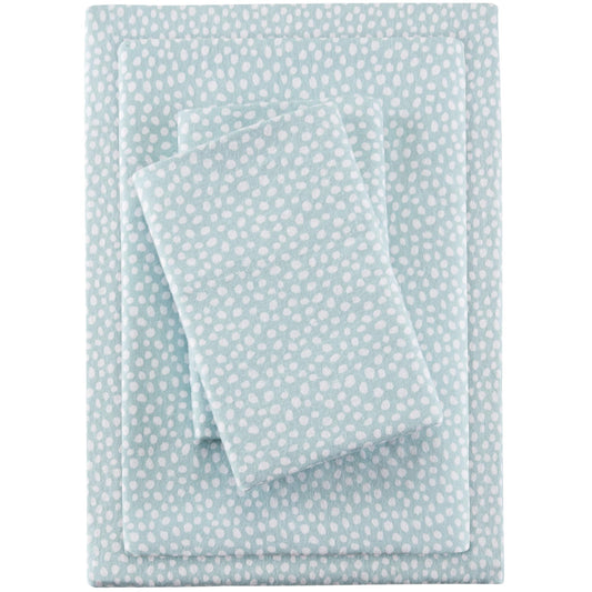 BED_LINEN_SET — Sleep Philosophy True North flannel sheets in cotton with novelty print