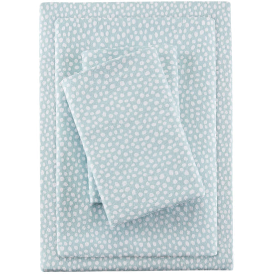BED_LINEN_SET — Sleep Philosophy True North flannel sheets in cotton with novelty print